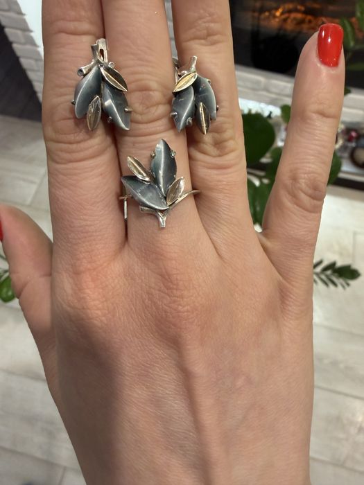 Серебряные серьги