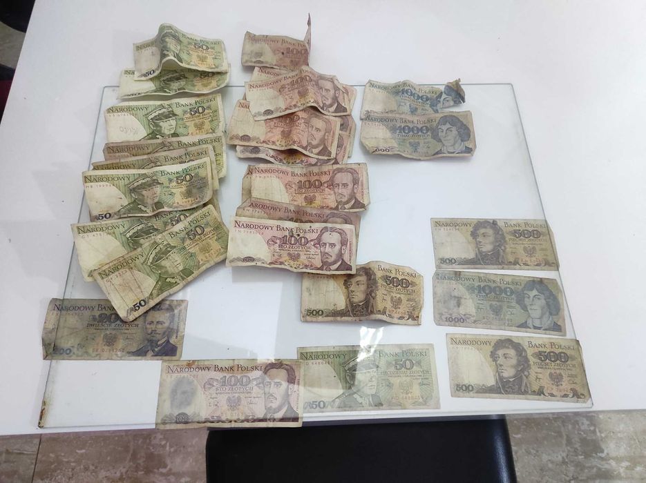 Pieniądze stare banknoty