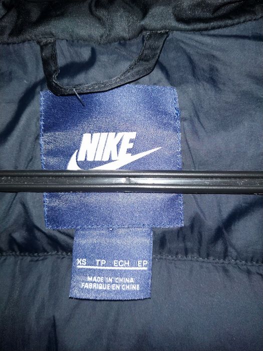 Пуховик пальто куртка Nike размер xs s