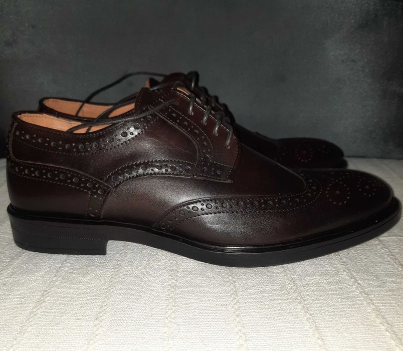 Sapato Formal Just Man em Pele Polida 41 Novos