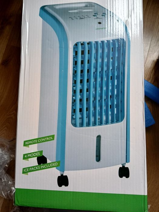 Klimatyzator wentylator wodny przenośny.