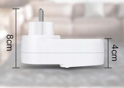 Miernik Prądu Do Gniazdka Watomierz Biały