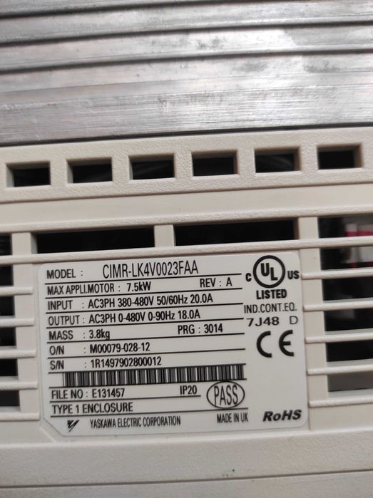 Ліфтові частотники,перетворювачі частоти,преобразователи частоты 7,5kw