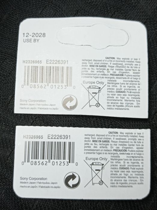 Батарейка Sony 377 SR626SW AG13