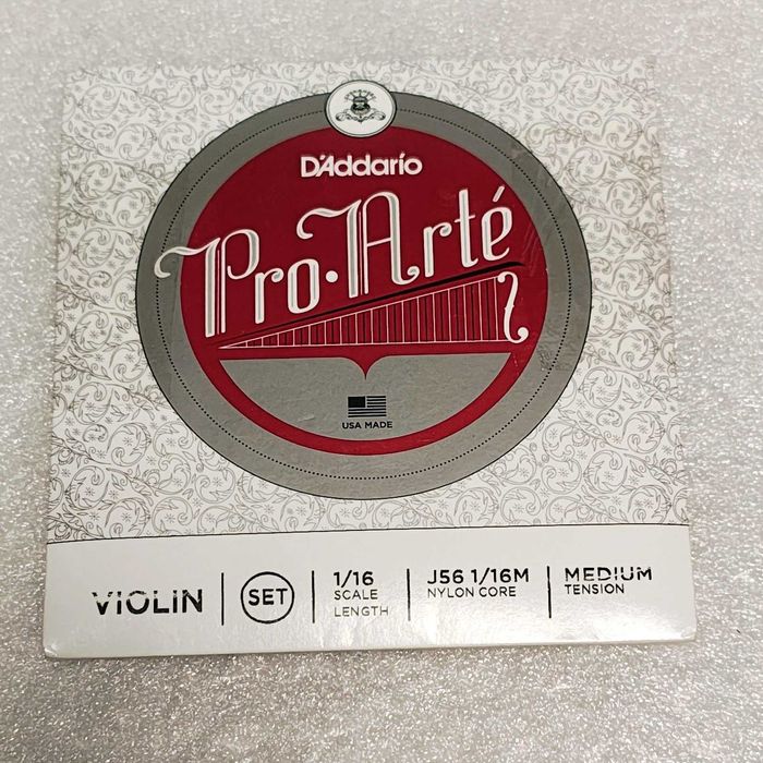 D'Addario J56 Pro-Arte 1/16M struny do skrzypiec