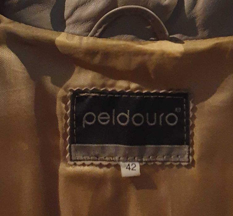 Casaco blazer mulher de couro / pele genuína PELDOURO