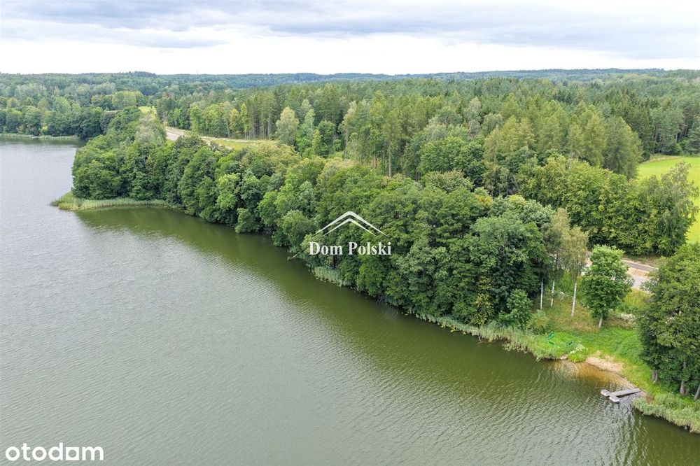Działka 1153 m² z własną linią brzegową jeziora - Widok 3