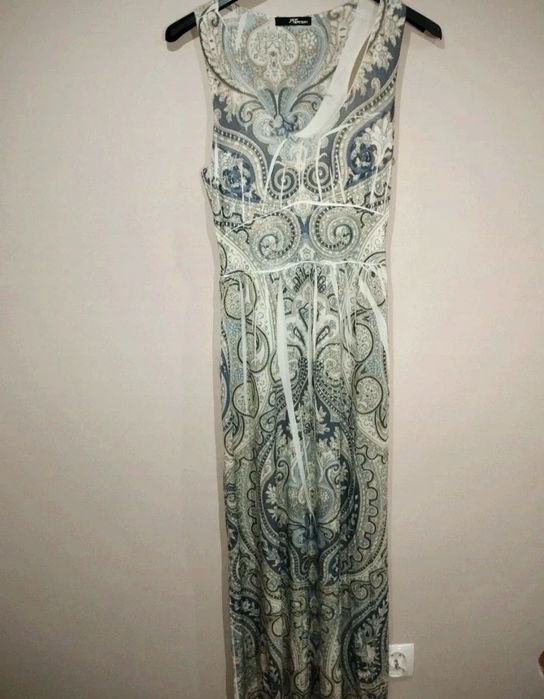 Jane Norman sukienka maxi we wzory rozmiar M