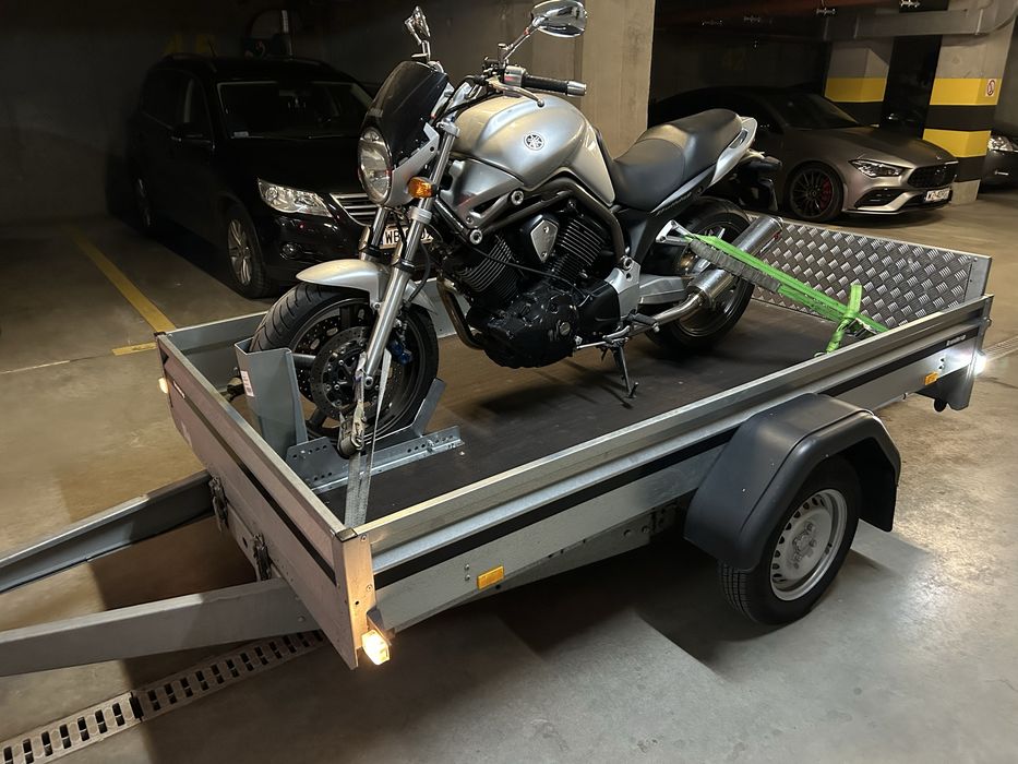 Wynajem przyczepa motocyklowa  / przyczepka do transportu motocykla