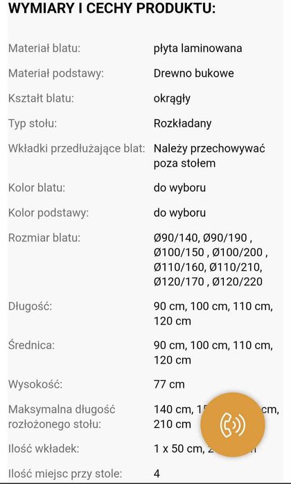 Stół rozkładany czarny lamele LOFT