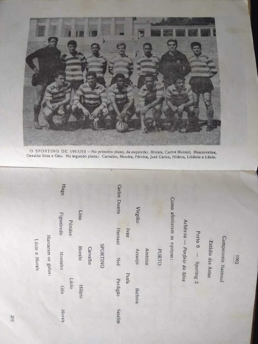 Livro Antigo com Todos os Resultados e Equipas FC Porto Sporting CP de 1933 a 1970 com 255 Paginas.