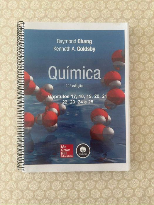 Manual de Química 11ª edição, capítulos de 17 a 25.