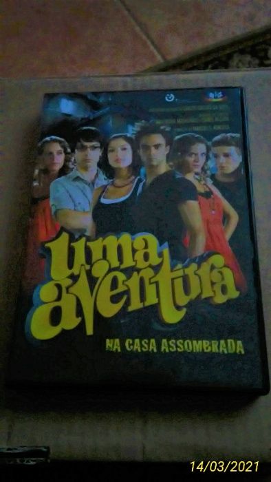 DVD Uma Aventura na Casa Assombrada Filme português F. Areosa Carlos