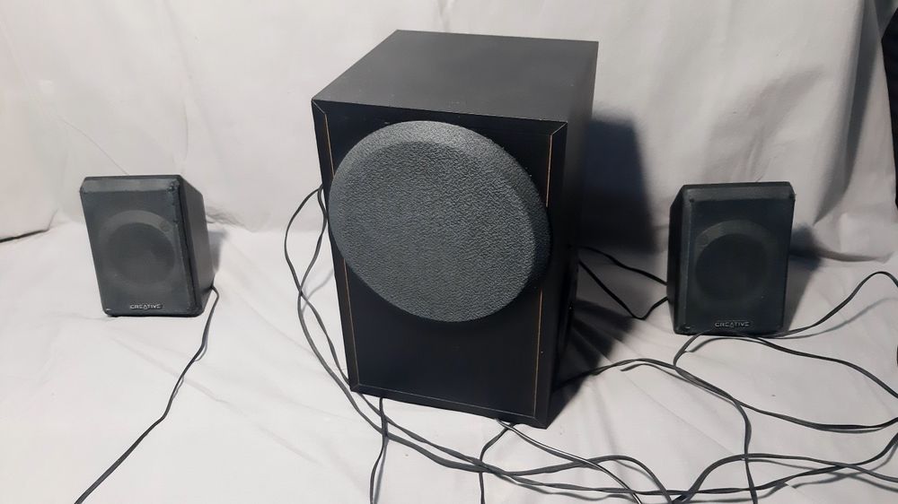 Colunas com subwoofer