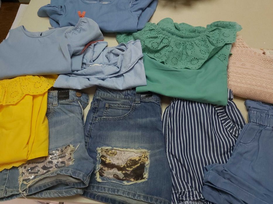 Calções novos para menina tamanho 11-12 anos apenas 4€ cada peça