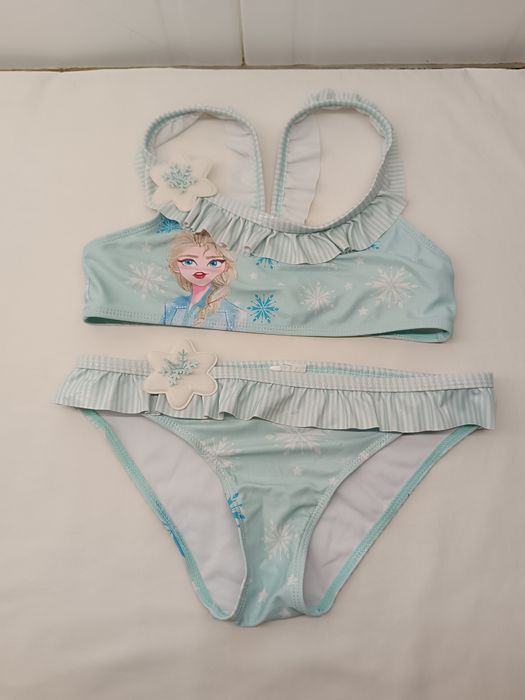 Bikini Disney Frozen. Elsa. 11 Anos. Como Novo