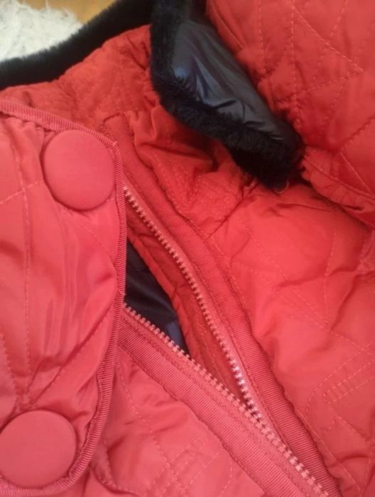 Desigual kurtka puchowa miedziana 36