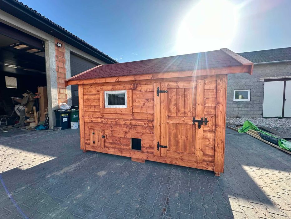 kurnik dla kur, 200x300 ocieplany PRODUCENT WoodStuff.pl