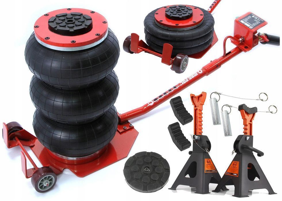 Podnośnik Bałwanek Pneumatyczny 3.5T Kobyłki Bjc