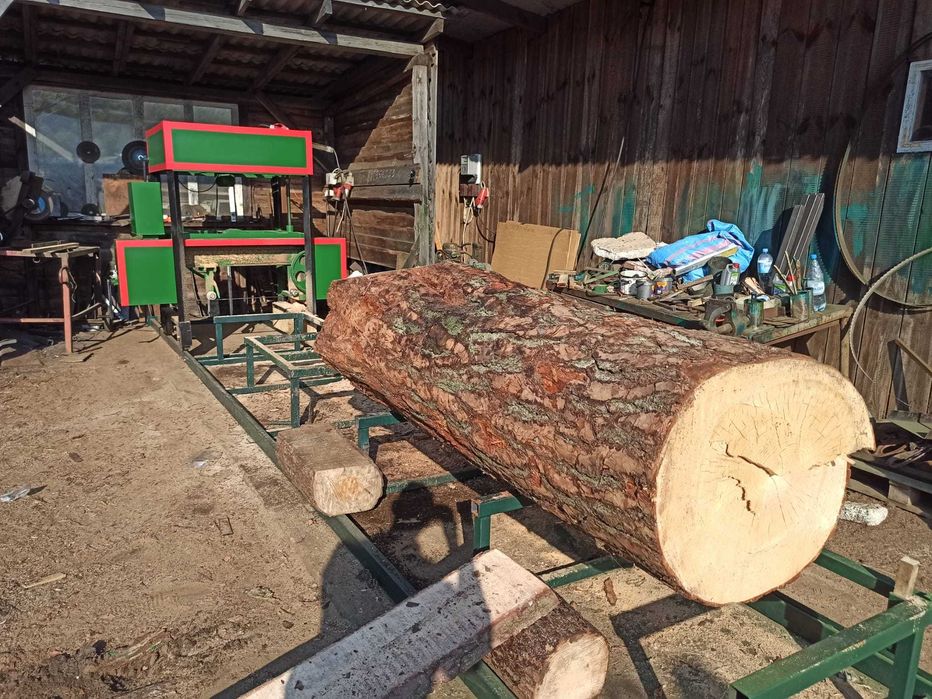 Trak taśmowy poziomy | Silnik 5 kW | Torowisko 9m | Szerokość 90cm