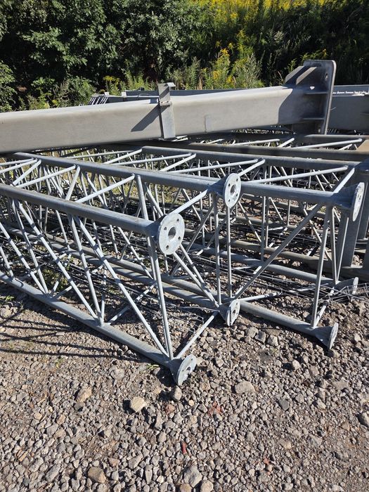 Słupy metalowe skręcane spawane ocynkowane
