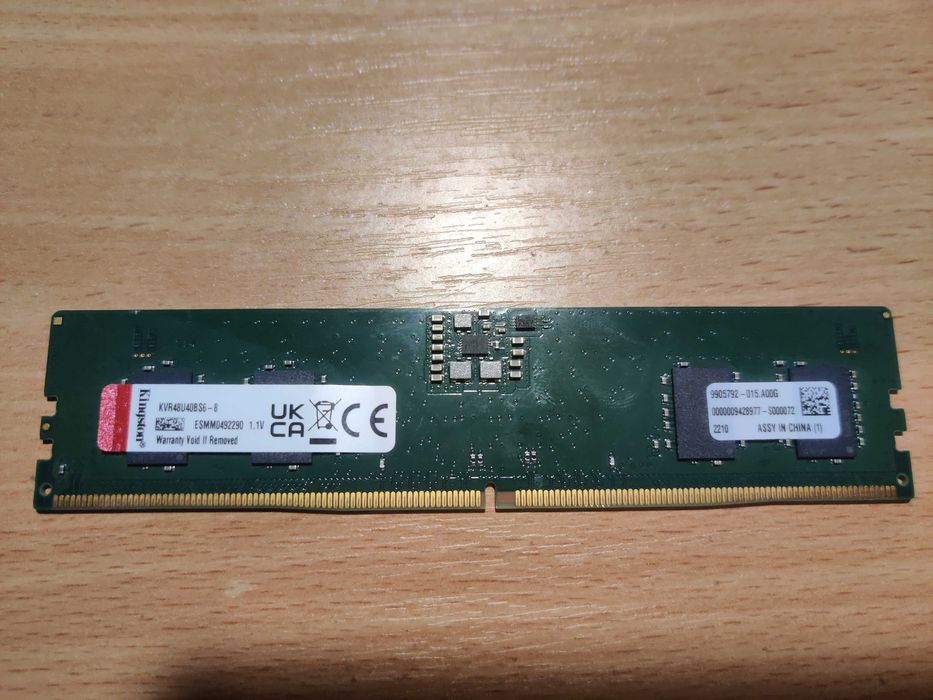 Kingston 8GB DDR5-4800 CL40 (KVR48U40BS6-8)