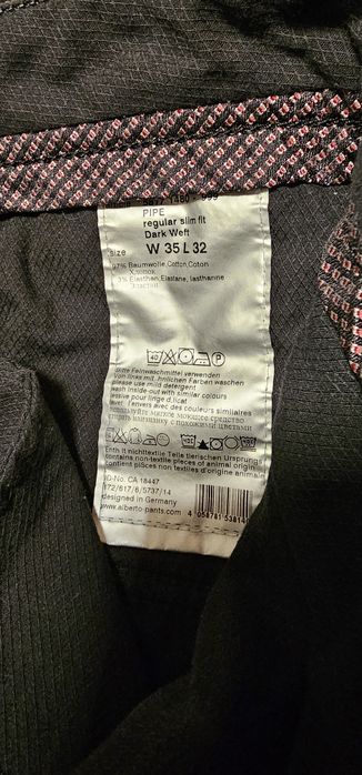 Alberto Pipe Premium męskie spodnie dżinsowe roz. W35 L32 stan idealny