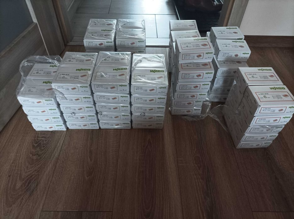 wago szybkozłączki seria 221-613  100 sztuk NAJTANIEJ