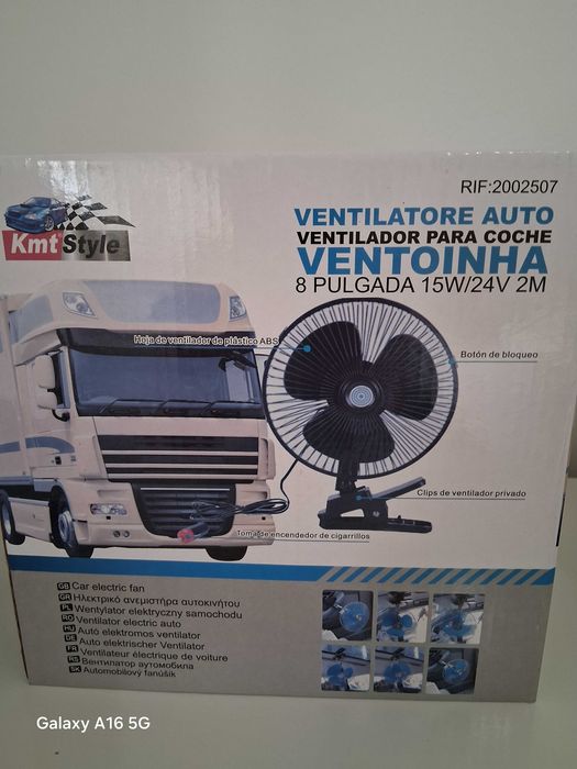 2 Ventoinhas para automóvel/camião/autocaravanas - NOVAS