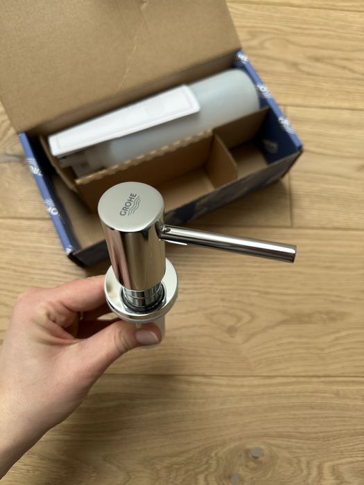 Grohe dozownik do płynu do mycia naczyń mydła chrom
