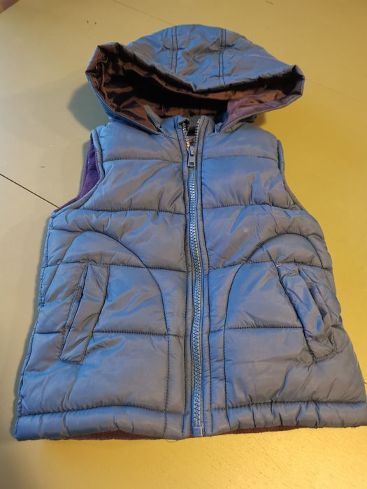 Ocieplana kamizelka dla chłopca