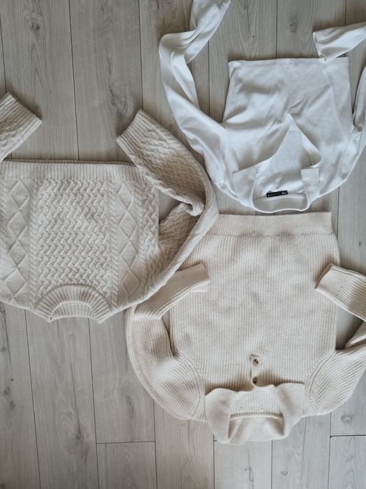 Swetry,bluzki,zestaw XS 10 sztuk Zara,h&m