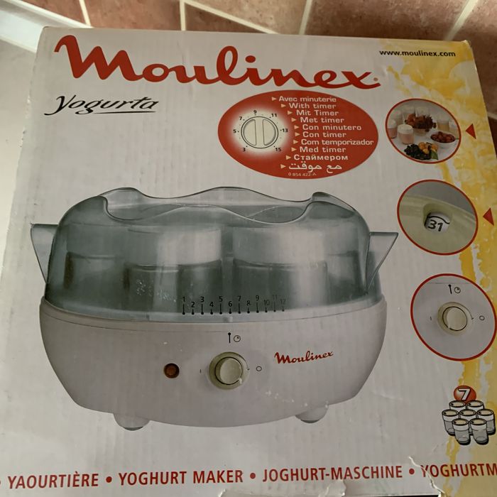 Йогуртница MOULINEX для приготовления домашнего цогурта