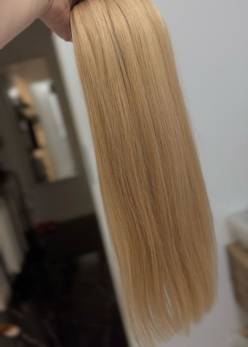 Włosy Tape-On Invisible Szampański Blond (18) 25g • 40cm • 5kanapek