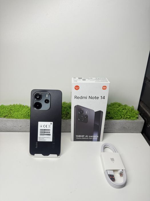 Xiaomi Redmi Note 14 8/256 Midnight Black Офіційний
