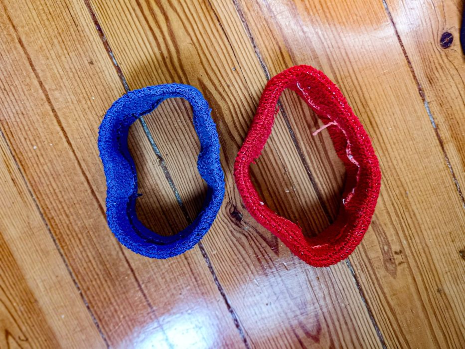 Faixa Absorvente de Calor – Vermelha e Azul