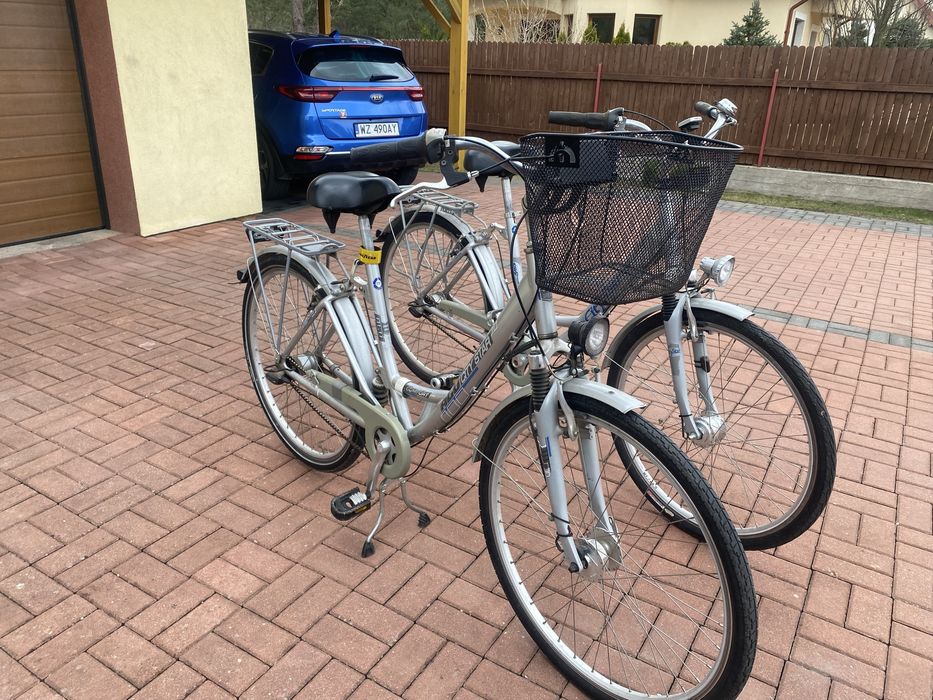 Rower  miejski dwie sztuki