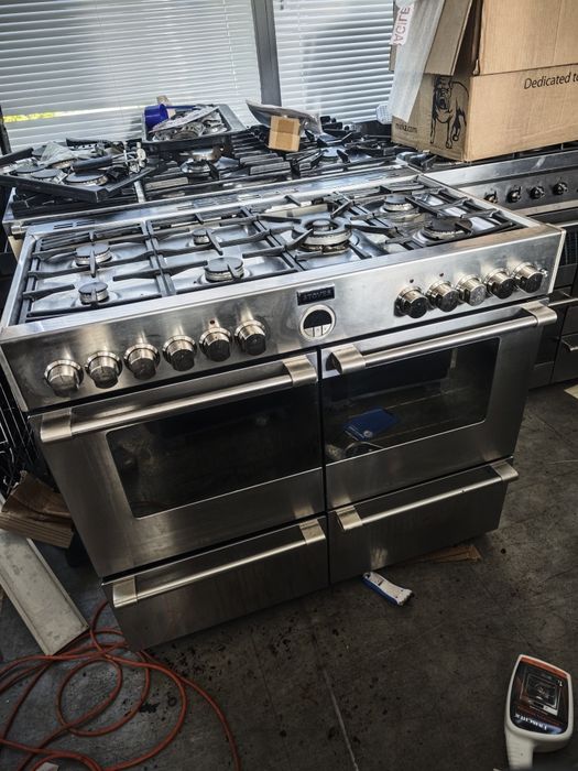 KUchnia 110 cm STOVES grill 2 piekarniki podgrzewacz  agroturystyka