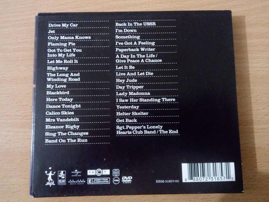 PAUL McCARTNEY - Good Evening New York City 2xCD+DVD