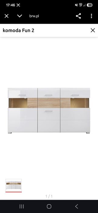 Meble zestaw z ławą BRW