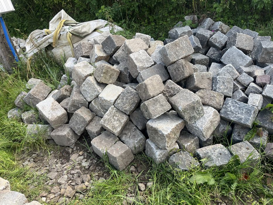 Granit szary grafit kostka granitowa duzy 18x18 15x30 4x5 obrzeza  rabaty