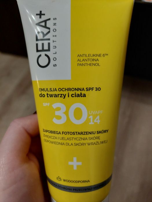 Cera+ solutions Emulsja do twarzy i ciała 30 SPF
