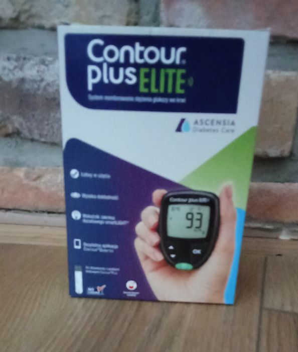 Jedyny Glukometr Contour Plus ELITE z darmową wysyłką %