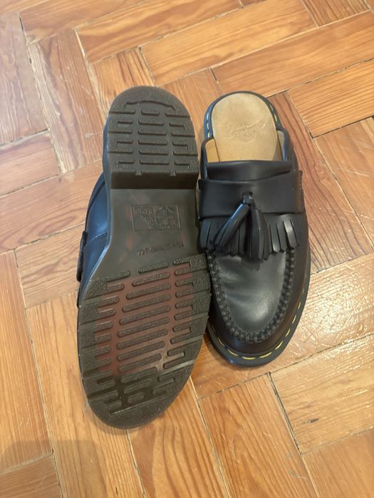 Dr Martens mules pretas originais