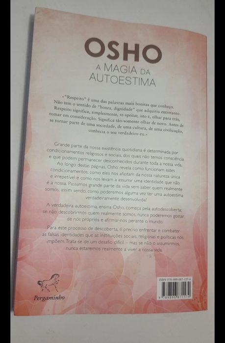 Livro "A Magia da Autoestima" Osho
