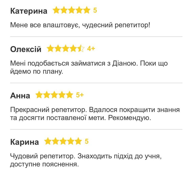 Репетитор української мови 5-11 класи. Підготовка до НМТ