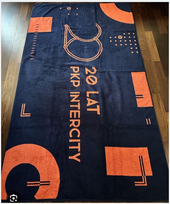 Kolekcjonerski Ręcznik Plażowy 20 Lat PKP Intercity – Edycja Limitowan