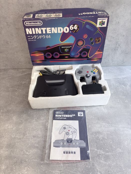 Консоль Nintendo 64 ntsc j region крутий стан!!