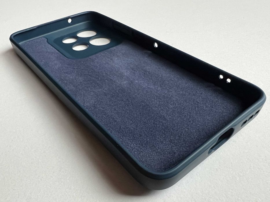 Motorola Edge 50 Neo чохол силіконовий синій чехол силиконовый