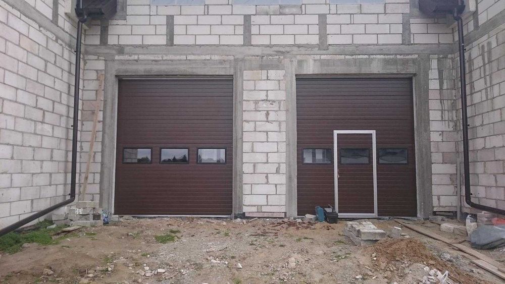 Brama segmentowa garażowa bramy garażowe PRODUCENT SEROCK